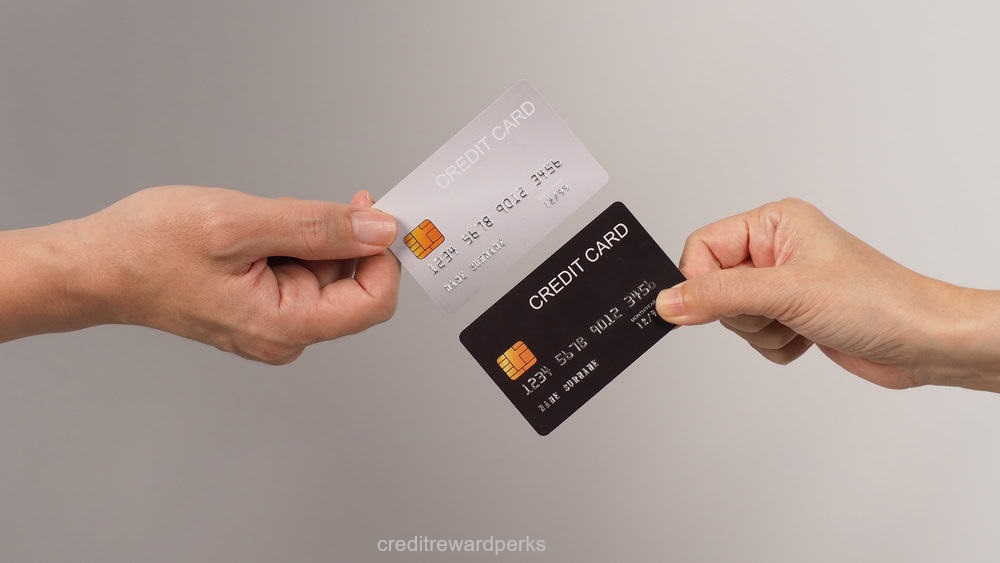 credit cards silver and black